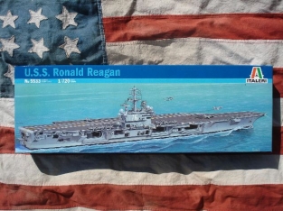 Italeri 5533  U.S.S. Ronald Reagan CVN-76